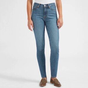 Everlane The High Rise Skinny Jeans Blue Size 27 Regular‎